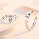 Fantasy Heart Couple Rings Combo